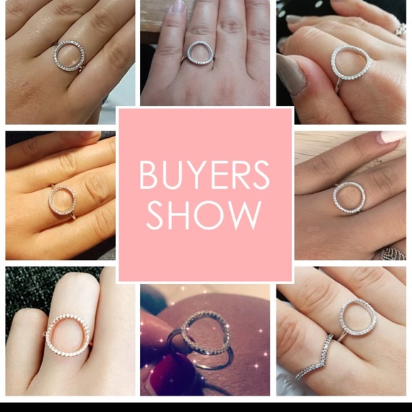 New 925 silver rose gold ring - Picture 2 of 2